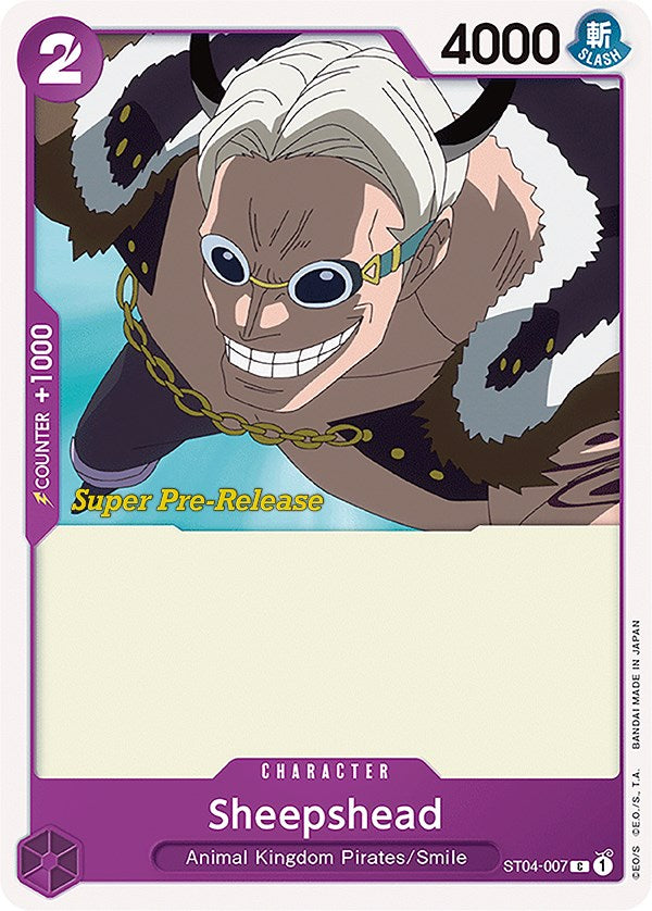 Sheepshead [Super Pre-Release Starter Deck: Animal Kingdom Pirates] | Clutch Gaming