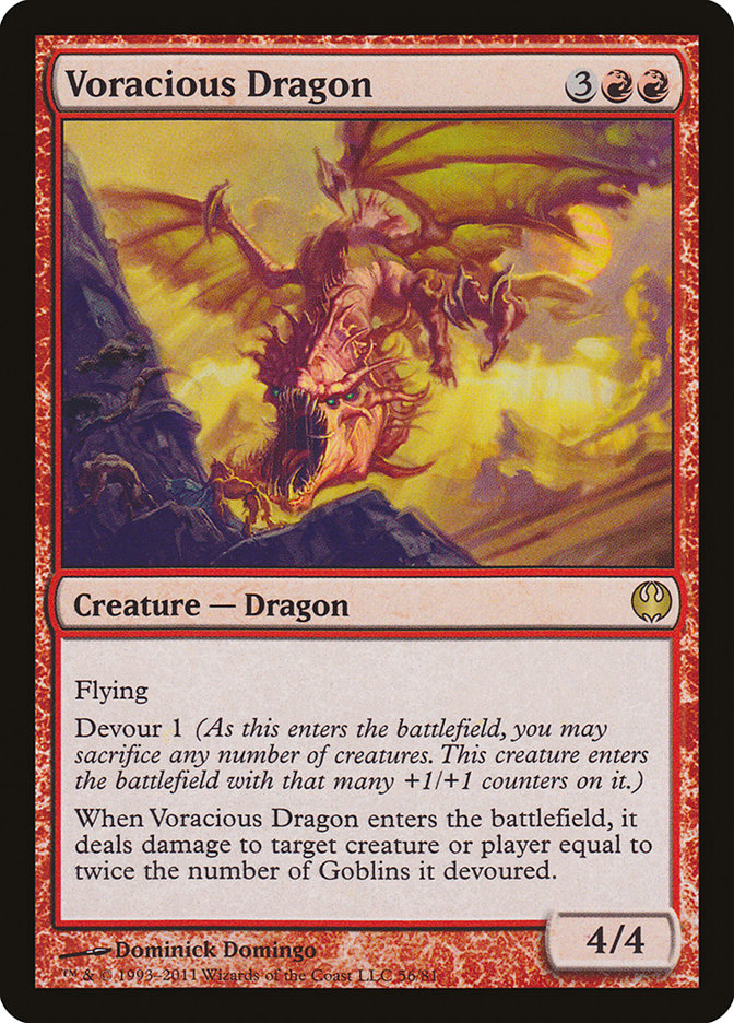 Voracious Dragon [Duel Decks: Knights vs. Dragons] | Clutch Gaming