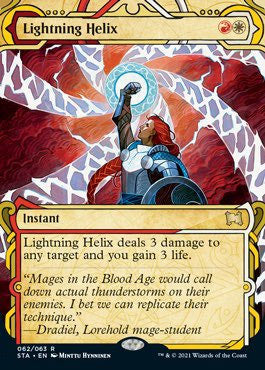 Lightning Helix (Foil Etched) [Strixhaven: School of Mages Mystical Archive] | Clutch Gaming