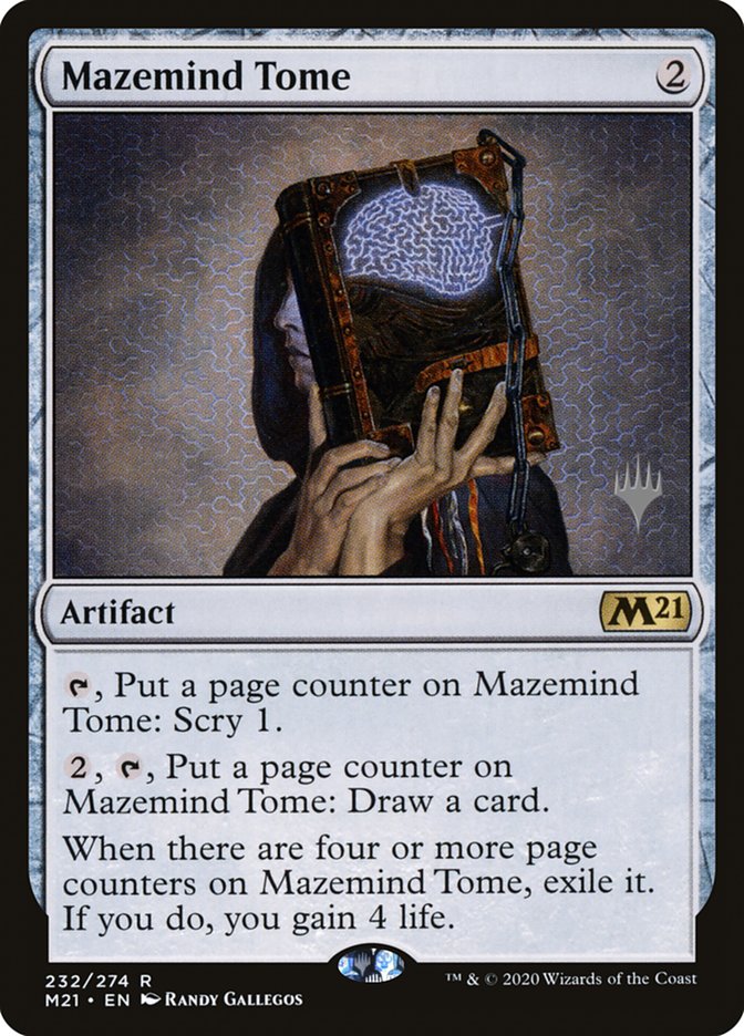 Mazemind Tome (Promo Pack) [Core Set 2021 Promos] | Clutch Gaming