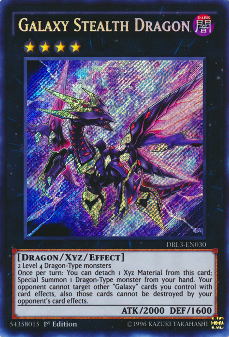 Galaxy Stealth Dragon [DRL3-EN030] Secret Rare | Clutch Gaming