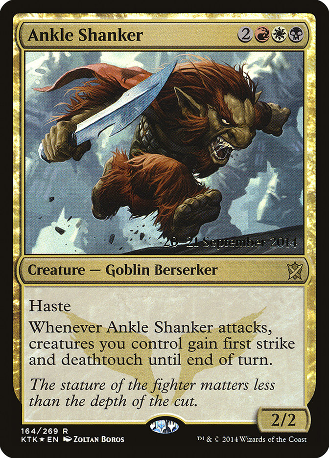 Ankle Shanker [Khans of Tarkir Prerelease Promos] | Clutch Gaming