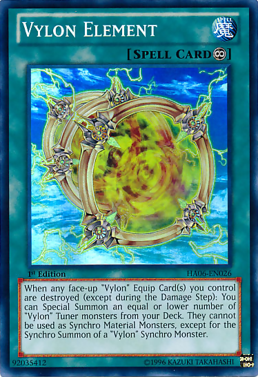 Vylon Element [HA06-EN026] Super Rare | Clutch Gaming