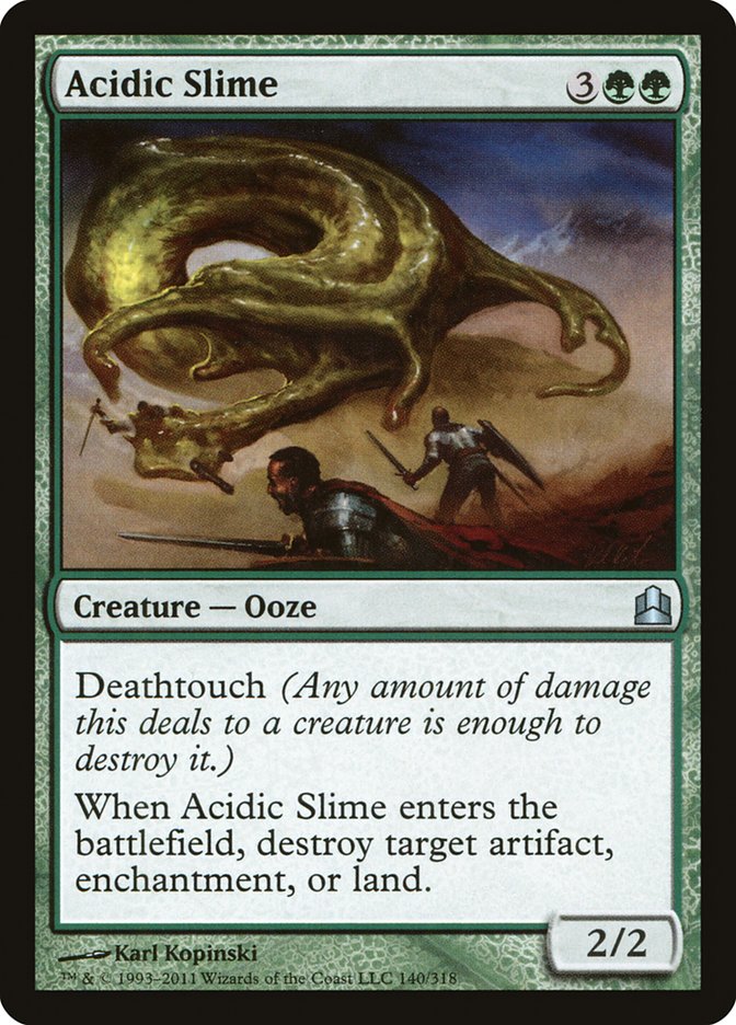 Acidic Slime [Commander 2011] | Clutch Gaming