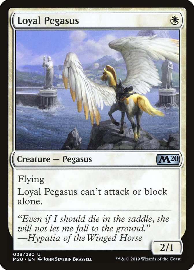 Loyal Pegasus [Core Set 2020] | Clutch Gaming