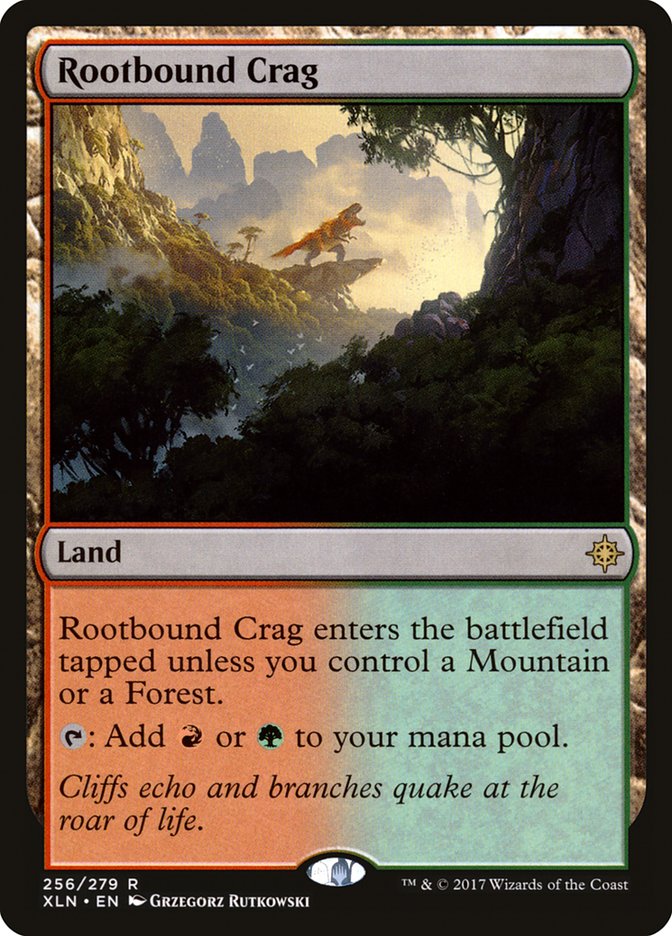 Rootbound Crag [Ixalan] | Clutch Gaming