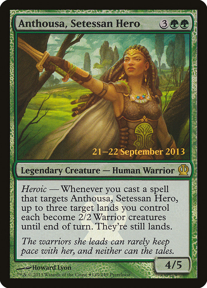 Anthousa, Setessan Hero [Theros Prerelease Promos] | Clutch Gaming