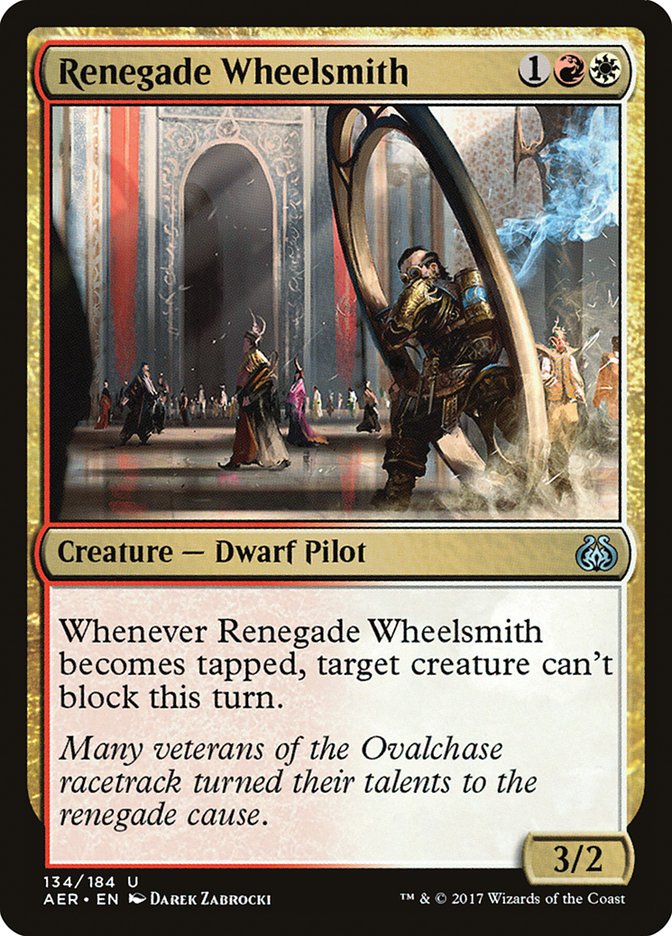 Renegade Wheelsmith [Aether Revolt] | Clutch Gaming