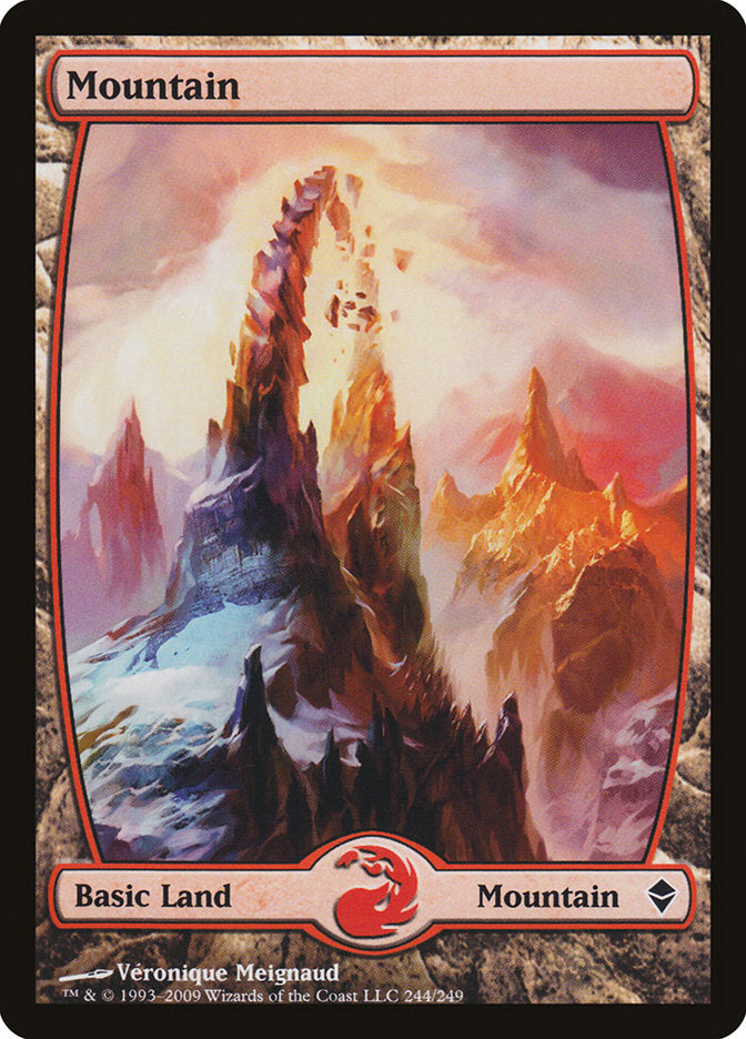 Mountain (244) [Zendikar] | Clutch Gaming