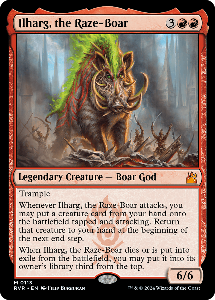 Ilharg, the Raze-Boar [Ravnica Remastered] | Clutch Gaming