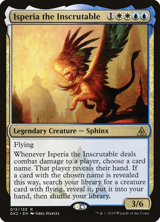 Isperia the Inscrutable [Ravnica Allegiance Guild Kit] | Clutch Gaming