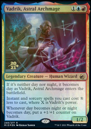 Vadrik, Astral Archmage [Innistrad: Midnight Hunt Prerelease Promos] | Clutch Gaming