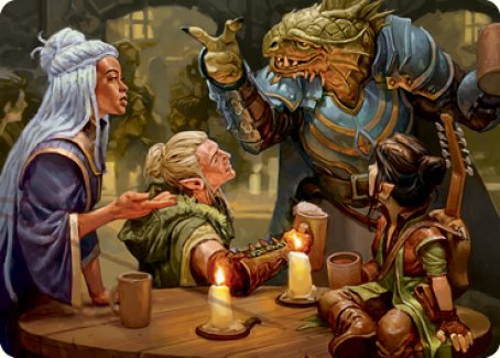 You Meet in a Tavern Art Card [Dungeons & Dragons: Adventures in the Forgotten Realms Art Series] | Clutch Gaming