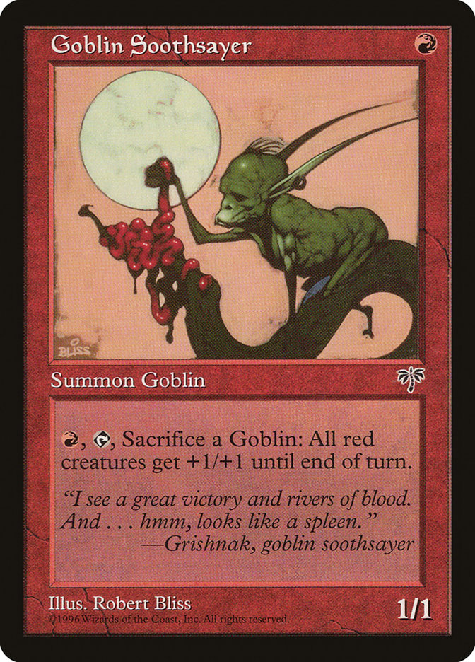 Goblin Soothsayer [Mirage] | Clutch Gaming