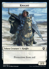 Soldier // Knight Double-Sided Token [Dominaria United Tokens] | Clutch Gaming