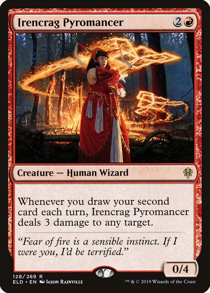 Irencrag Pyromancer [Throne of Eldraine] | Clutch Gaming