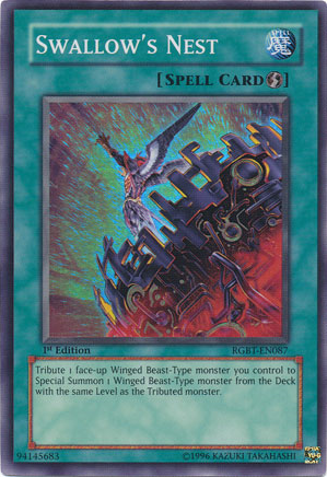 Swallow's Nest [RGBT-EN087] Super Rare | Clutch Gaming