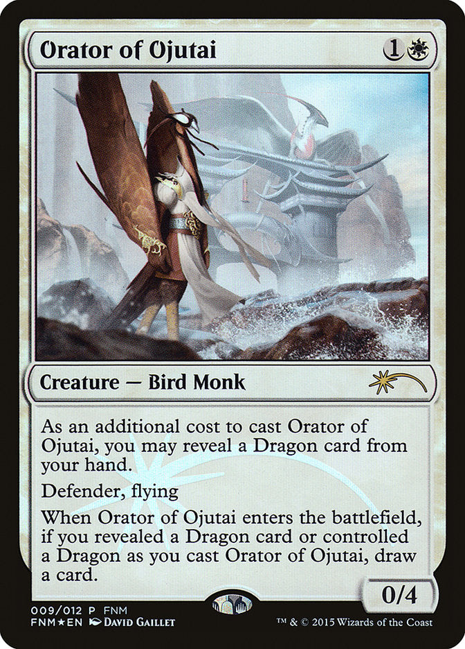 Orator of Ojutai [Friday Night Magic 2015] | Clutch Gaming