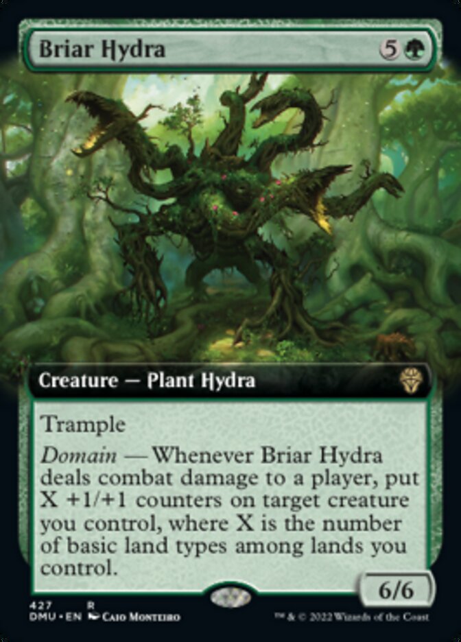 Briar Hydra (Extended Art) [Dominaria United] | Clutch Gaming