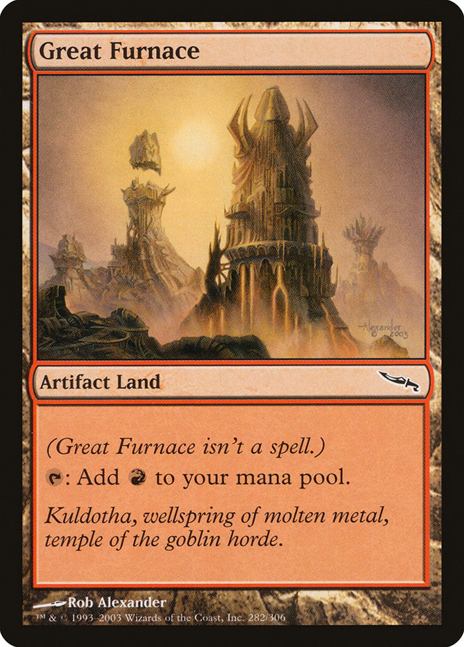 Great Furnace [Mirrodin] | Clutch Gaming