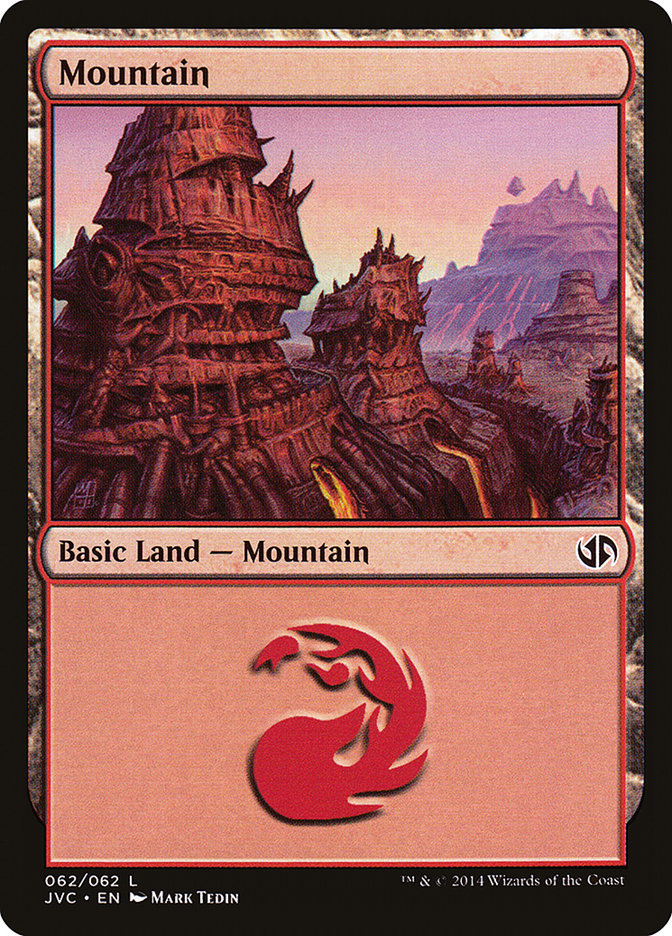 Mountain (62) [Duel Decks Anthology] | Clutch Gaming