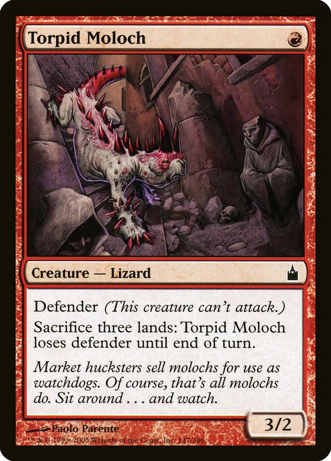 Torpid Moloch [Ravnica: City of Guilds] | Clutch Gaming