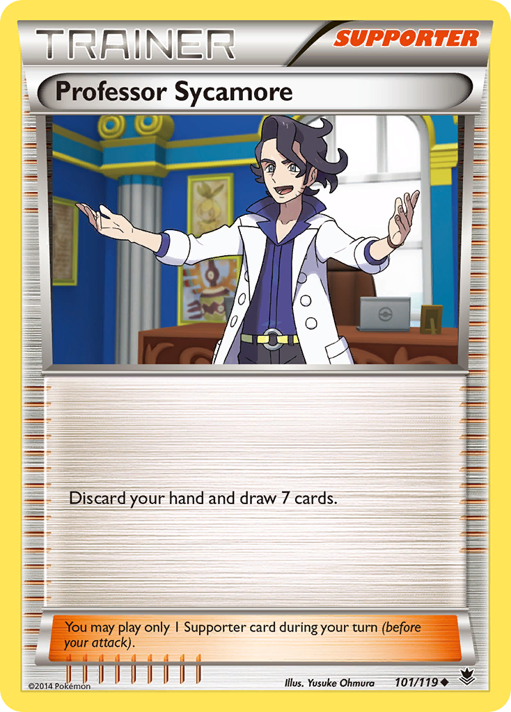 Professor Sycamore (101/119) [XY: Phantom Forces] | Clutch Gaming