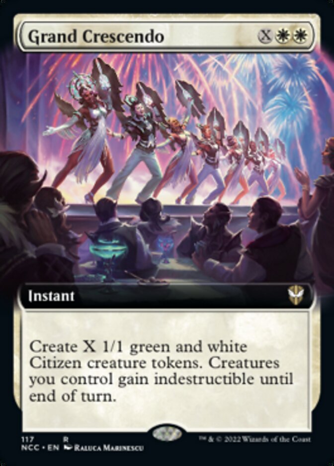 Grand Crescendo (Extended Art) [Streets of New Capenna Commander] | Clutch Gaming