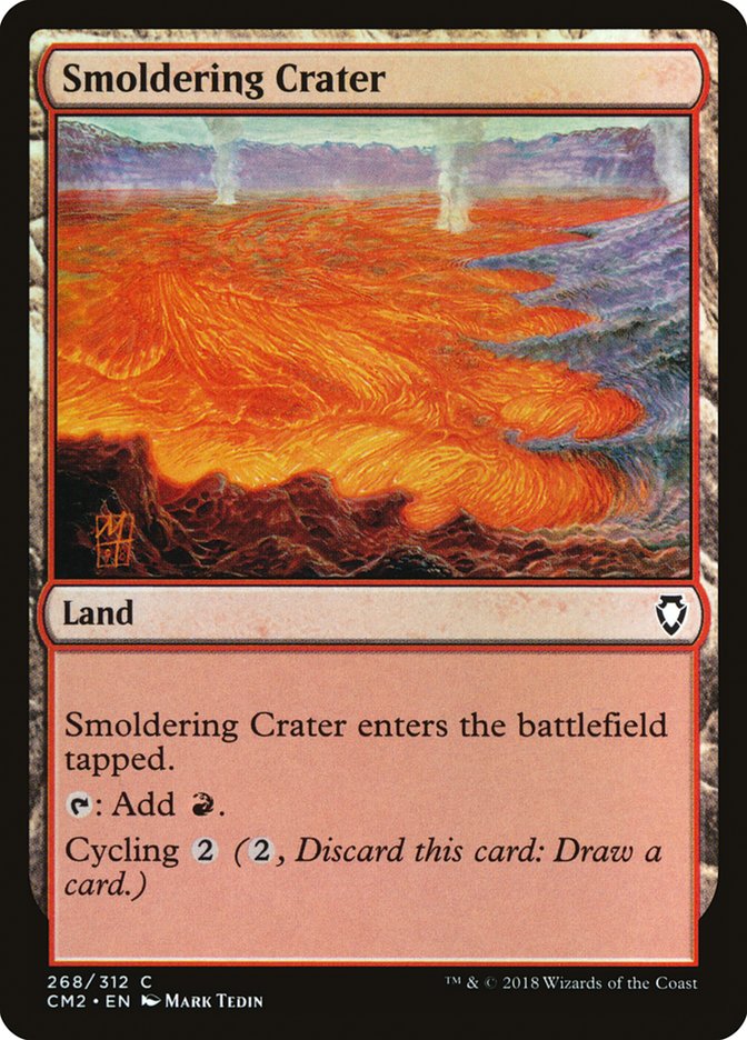 Smoldering Crater [Commander Anthology Volume II] | Clutch Gaming