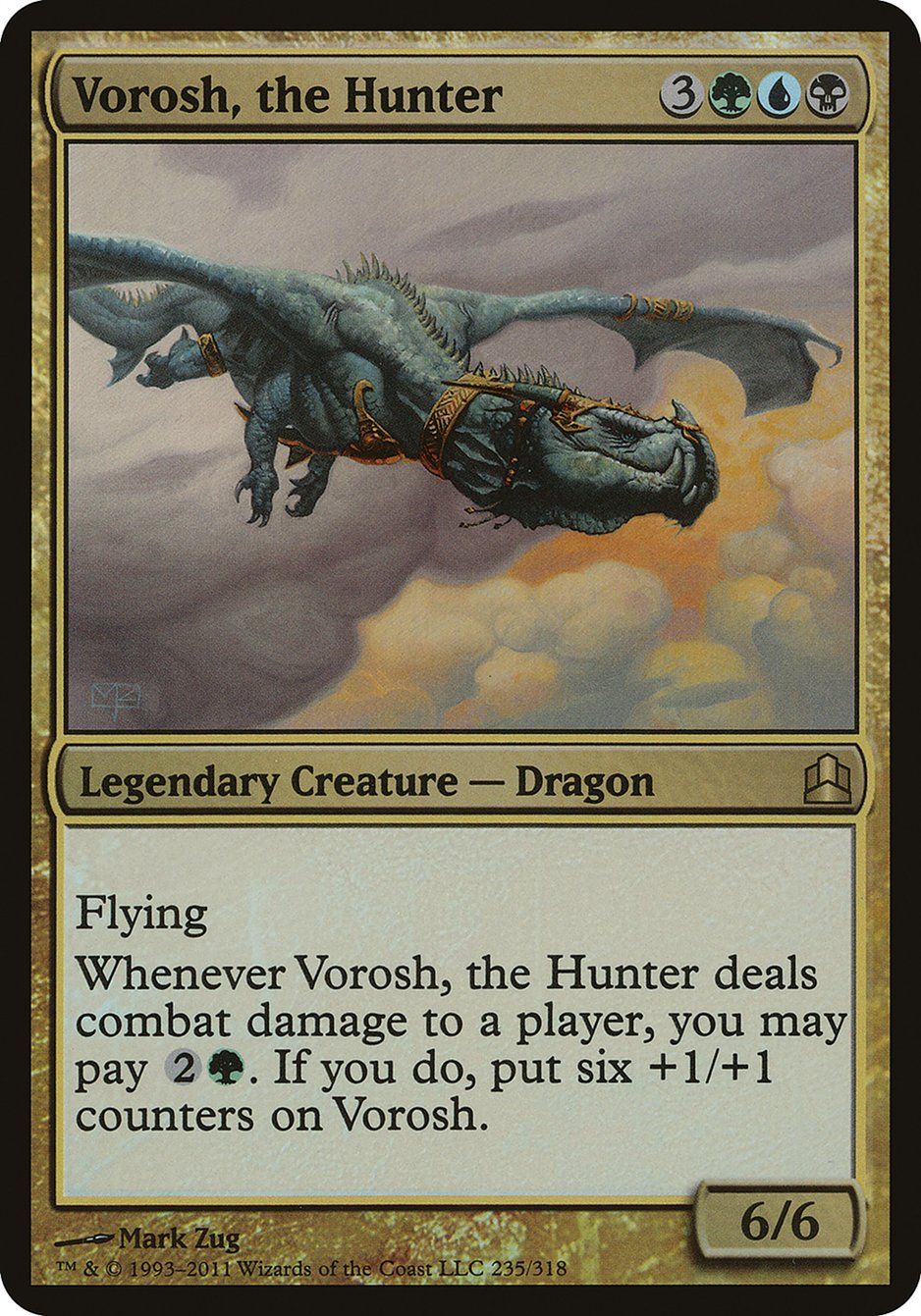 Vorosh, the Hunter (Oversized) [Commander 2011 Oversized] | Clutch Gaming