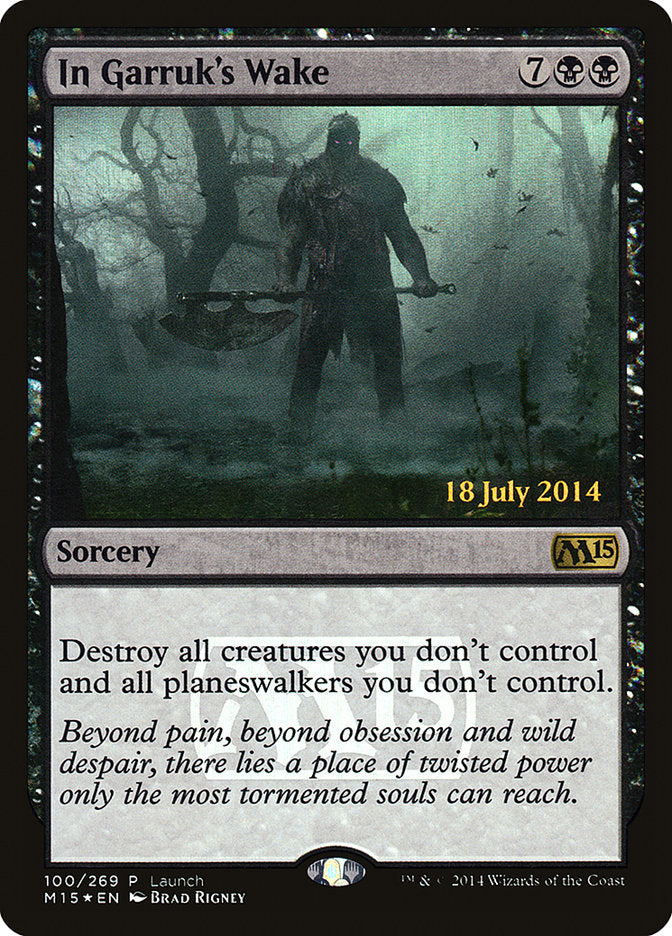 In Garruk's Wake [Magic 2015 Prerelease Promos] | Clutch Gaming