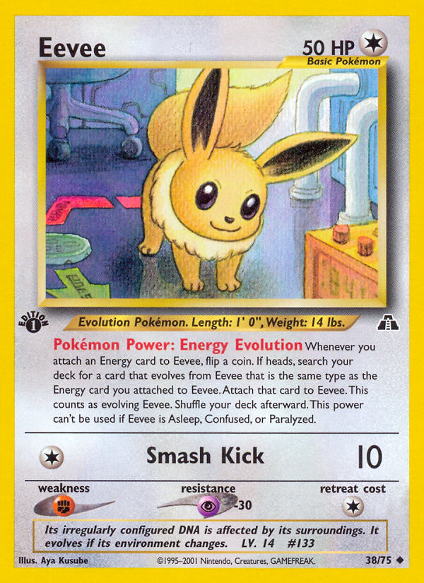 Eevee (38/75) [Neo Discovery 1st Edition] | Clutch Gaming