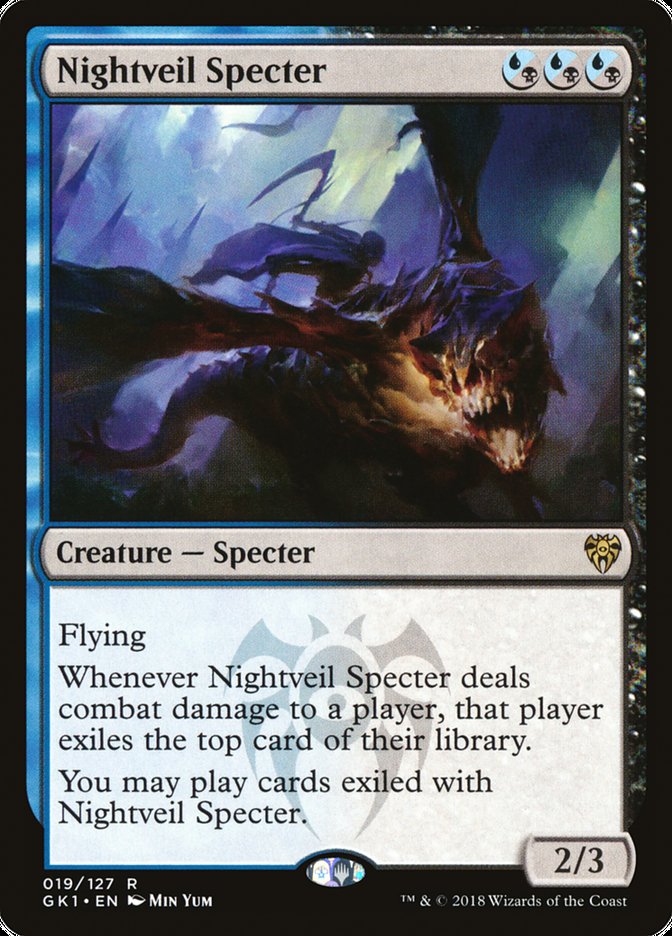 Nightveil Specter [Guilds of Ravnica Guild Kit] | Clutch Gaming