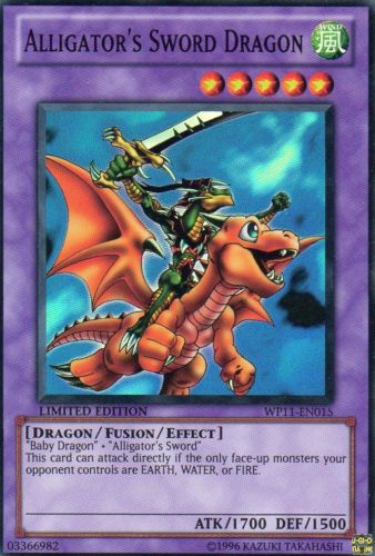 Alligator's Sword Dragon [WP11-EN015] Super Rare | Clutch Gaming