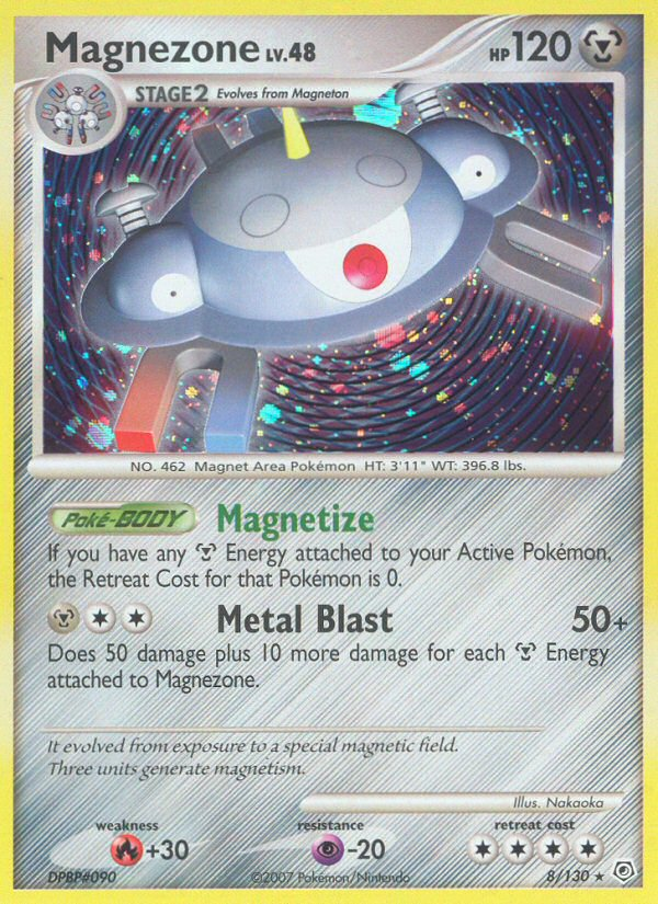 Magnezone (8/130) [Diamond & Pearl: Base Set] | Clutch Gaming