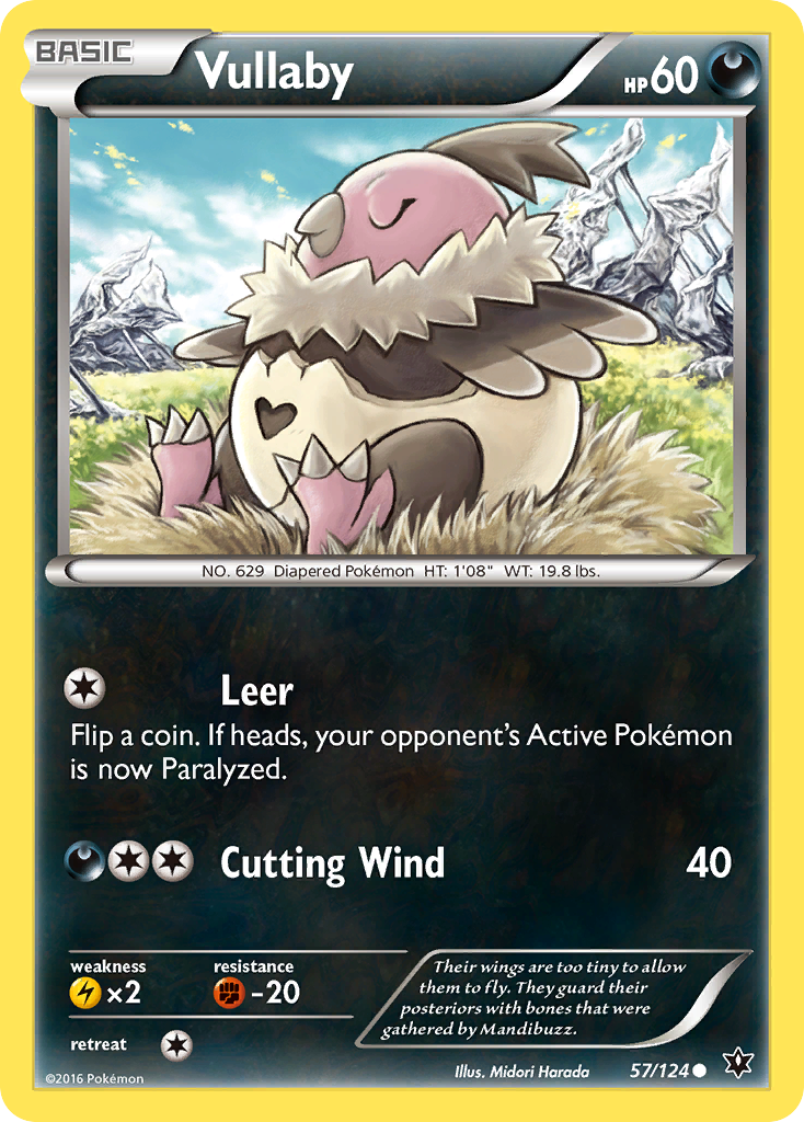 Vullaby (57/124) [XY: Fates Collide] | Clutch Gaming