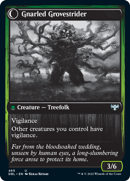 Dormant Grove // Gnarled Grovestrider [Innistrad: Double Feature] | Clutch Gaming