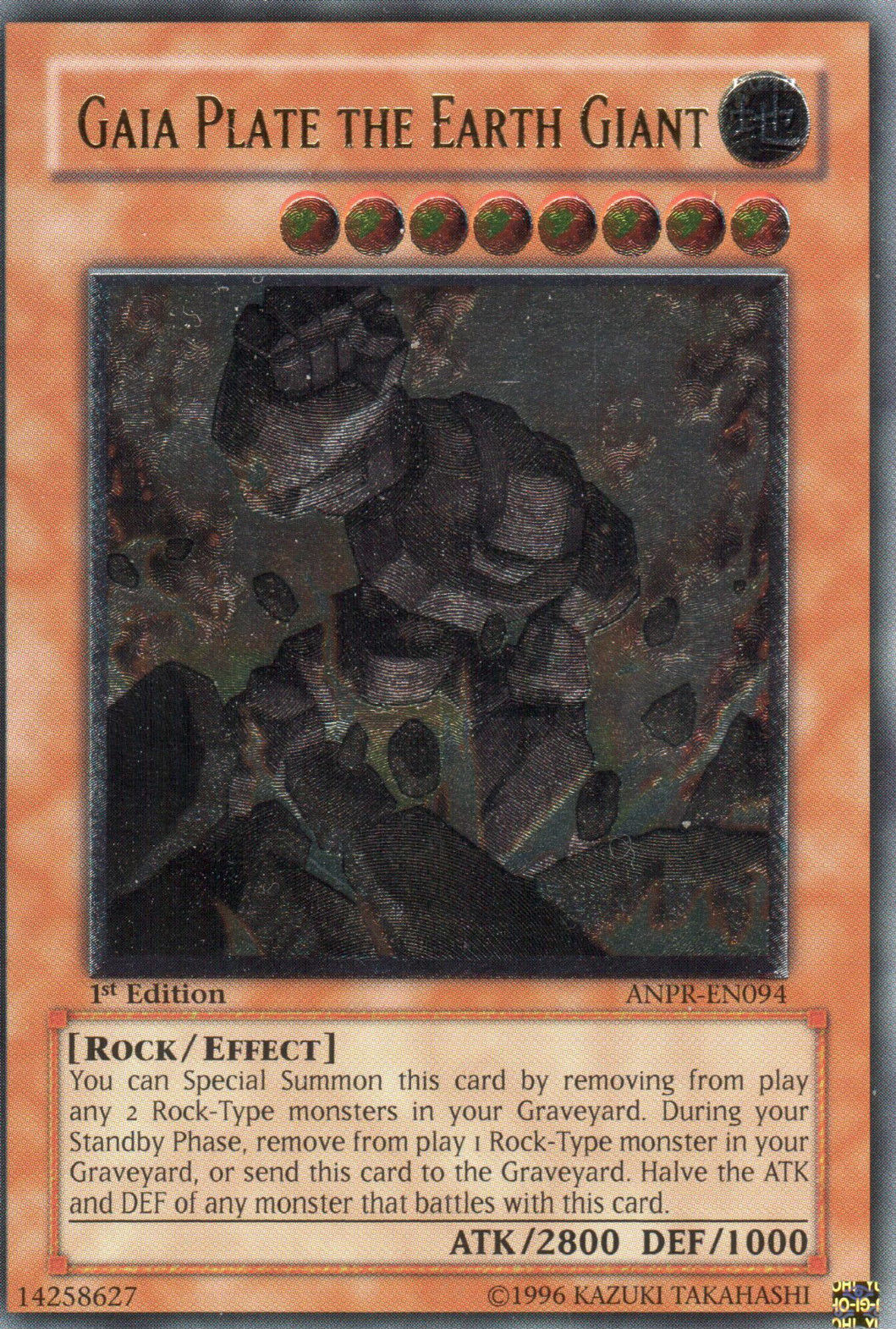 Gaia Plate the Earth Giant (UTR) [ANPR-EN094] Ultimate Rare | Clutch Gaming