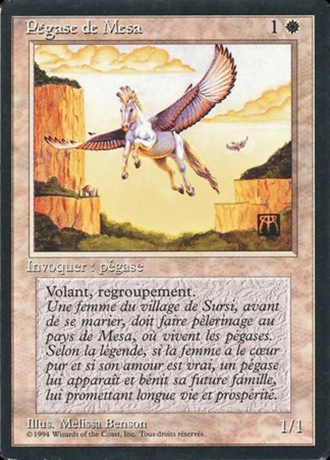 Mesa Pegasus [Foreign Black Border] | Clutch Gaming