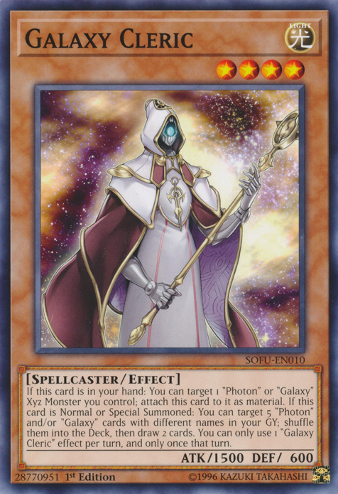 Galaxy Cleric [SOFU-EN010] Common | Clutch Gaming