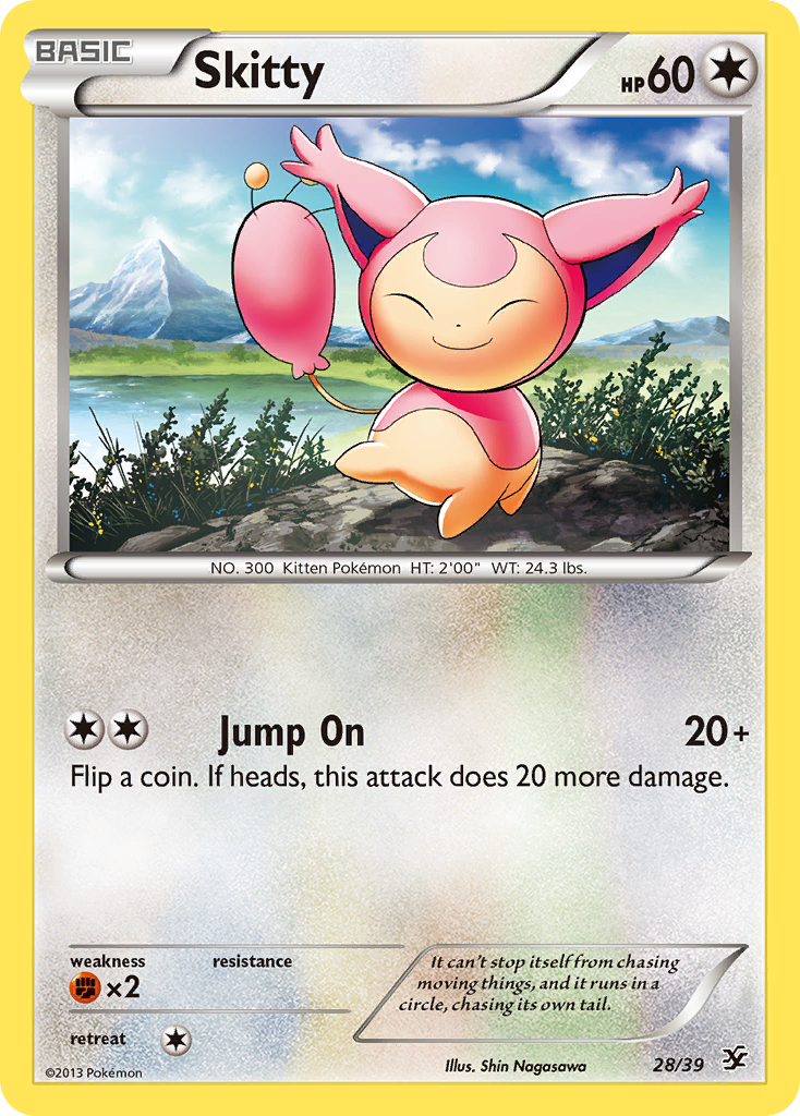 Skitty (28/39) [XY: Kalos Starter Set] | Clutch Gaming