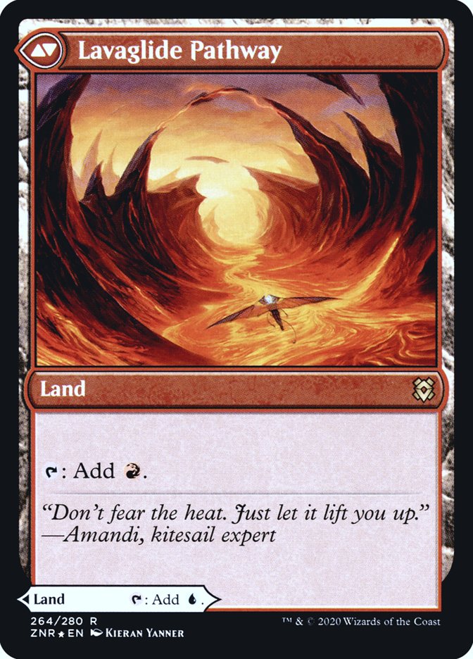 Riverglide Pathway // Lavaglide Pathway [Zendikar Rising Prerelease Promos] | Clutch Gaming