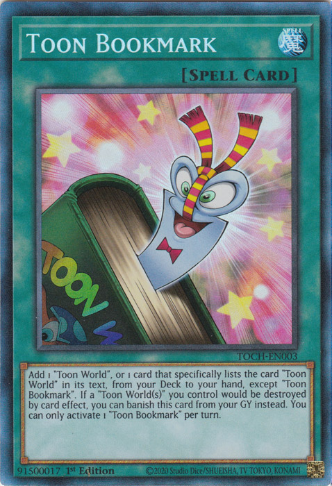 Toon Bookmark [TOCH-EN003] Collector's Rare | Clutch Gaming
