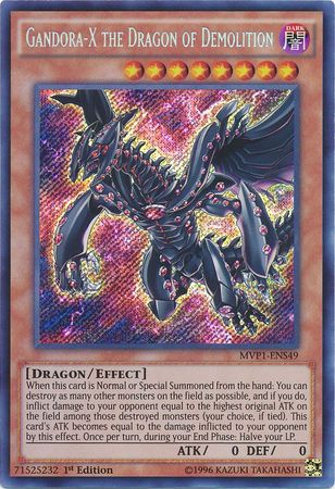 Gandora-X the Dragon of Demolition [MVP1-ENS49] Secret Rare | Clutch Gaming