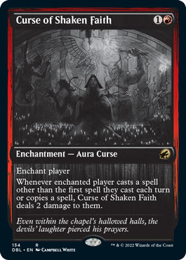 Curse of Shaken Faith [Innistrad: Double Feature] | Clutch Gaming