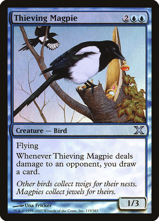 Thieving Magpie (Premium Foil) [Tenth Edition] | Clutch Gaming