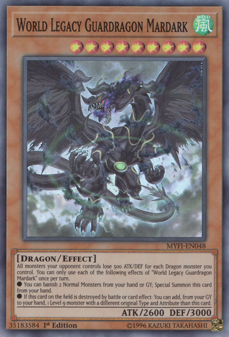 World Legacy Guardragon Mardark [MYFI-EN048] Super Rare | Clutch Gaming