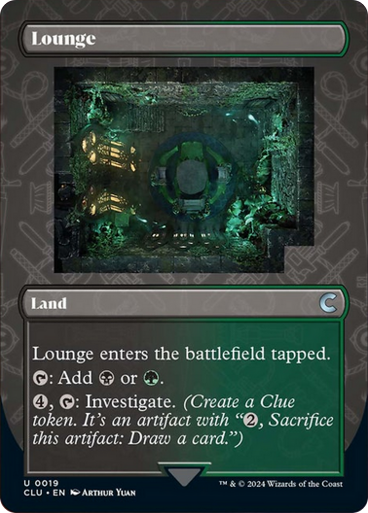 Lounge (Borderless) [Ravnica: Clue Edition] | Clutch Gaming