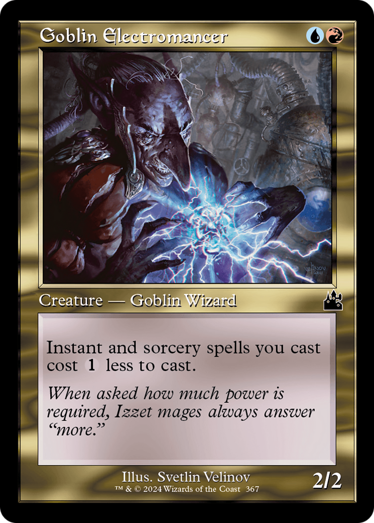 Goblin Electromancer (Retro Frame) [Ravnica Remastered] | Clutch Gaming