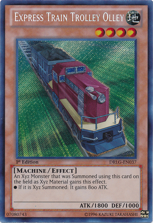 Express Train Trolley Olley [DRLG-EN037] Secret Rare | Clutch Gaming